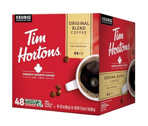 Tim Hortons Tim Hortons Original Blend, Genuine Medium Roast Coffee, Single-Serve K-Cup Pods, 48ct