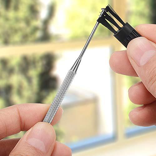 SourceTon 9 Pcs Ear Pick Earwax Removal Kit, SourceTon Ear Cleansing Tool Set, Ear Curette Ear Wax Remover Tool with a Cleaning Brush and Storage Box