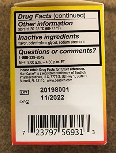 HurriCaine HURRICAINE Liquid Wild Cherry 1 OZ