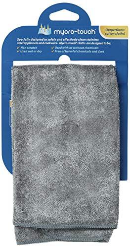 Quickie Quickie Microfiber Cleaning Cloth, Single, Grey, Multi-Surface Cleaning Cloth, Ideal for Cleaning Kitchen, Bathroom, Living Rooms