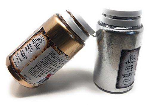 Pastry Ideale Pastry Ideale Gold Dust & Silver Dust Set (Inedible)