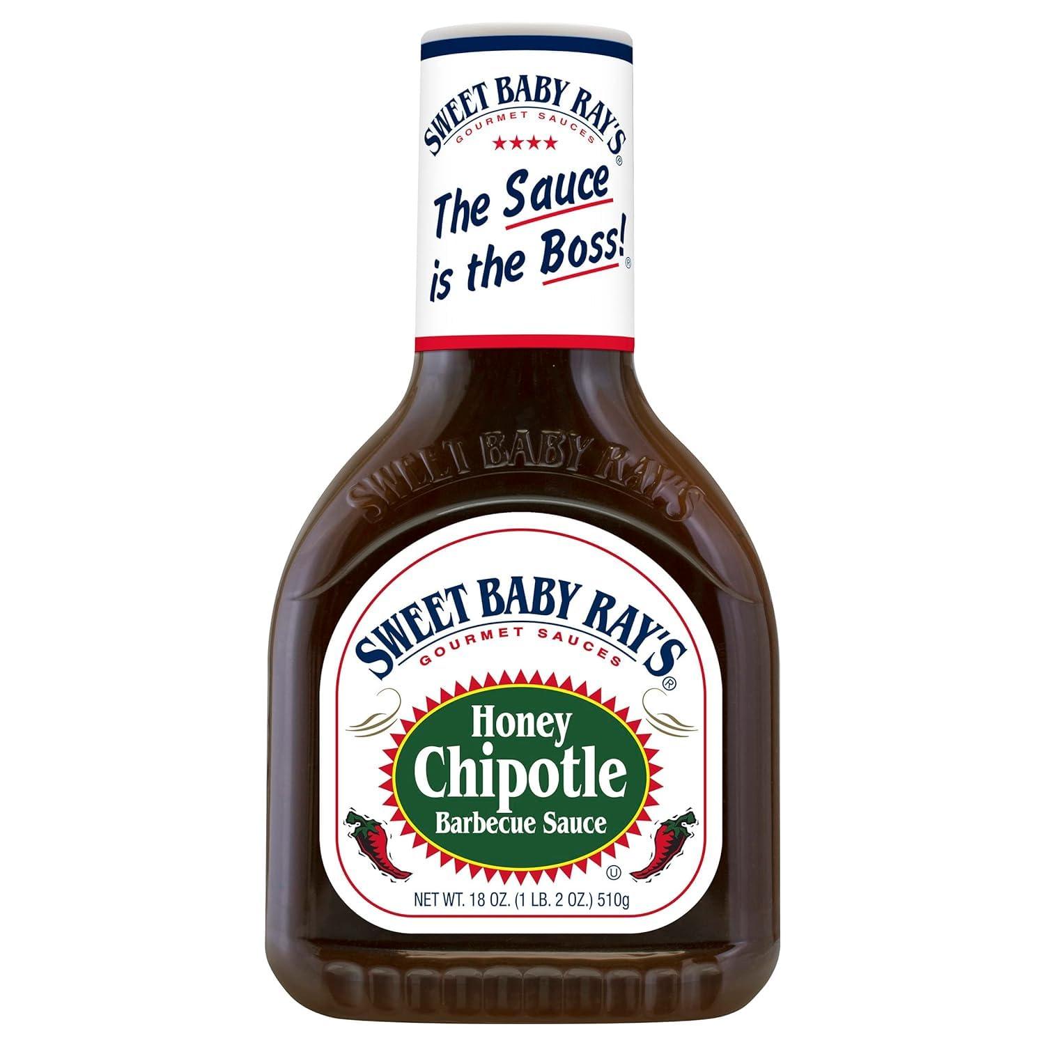 Sweet Baby Ray's Sweet Baby Ray's Honey Chipotle BBQ Sauce (18 oz) 3 Pack