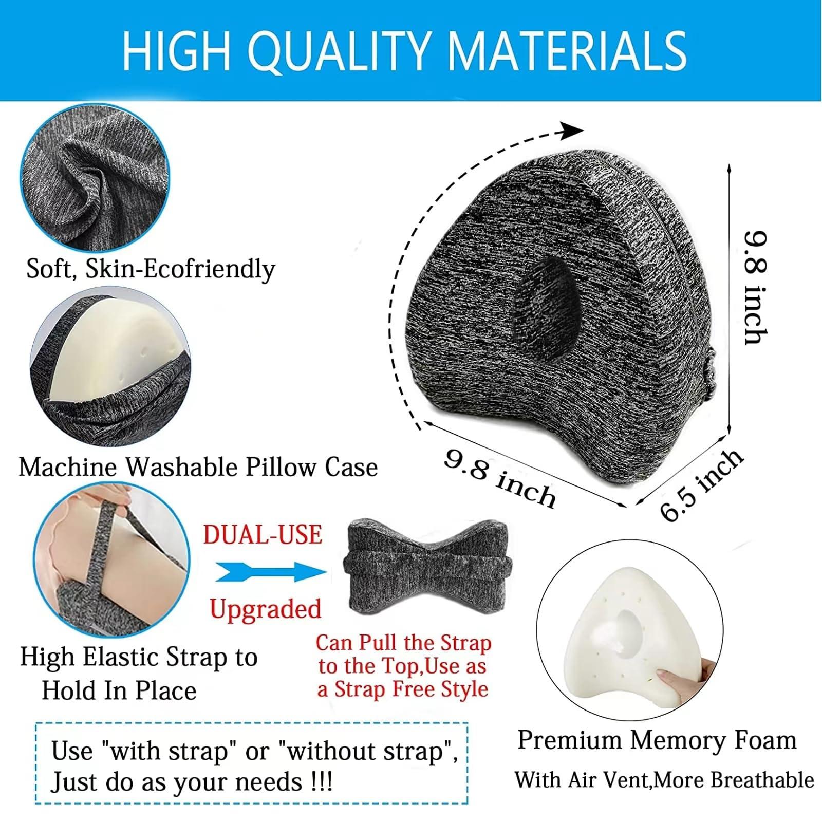 Vertdens Vertdens Leg Pillow, Knee Pillow for Side Sleepers, Leg Pillows for Sleeping, Knee Cushion for Sleeping,Suitable for Relieving Leg, Back, Knee Pain