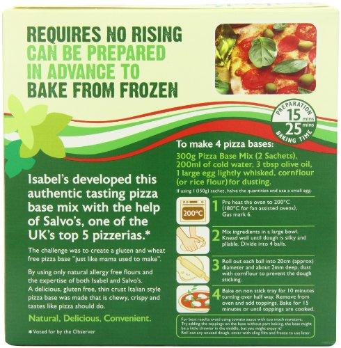 Isabels Isabels Brazilian Flavours Gluten and Wheat Free Pizza Mix 300 g (Pack of 4)