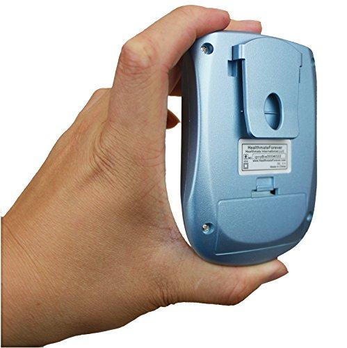 HealthmateForever FDA Cleared HealthmateForever PM10AB 10 Modes Mini Body Electrical Back Pain Relief Massager Provide Body Relaxation Experience PM10AB + Extra Lower Back Pain Toning Belt