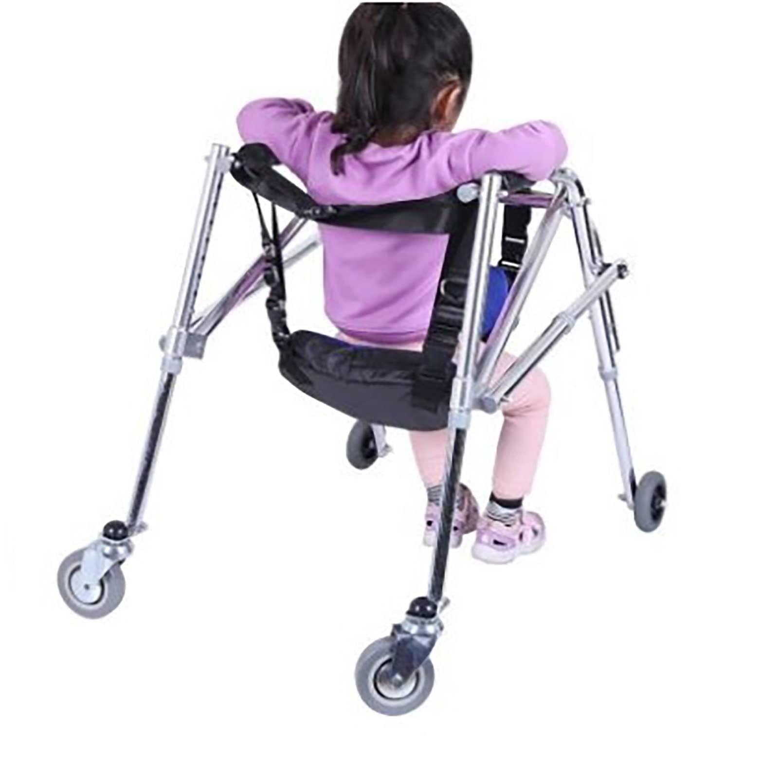 IOCCIOBB Walkers for walker Children with Cerebral Palsy, Three sizes to choose from, Mobile Walker, Rollators 4 wheel seat Disabled Assistive Equipment rollator Walker, Durable Mobility Aid ( Color : Onecolor