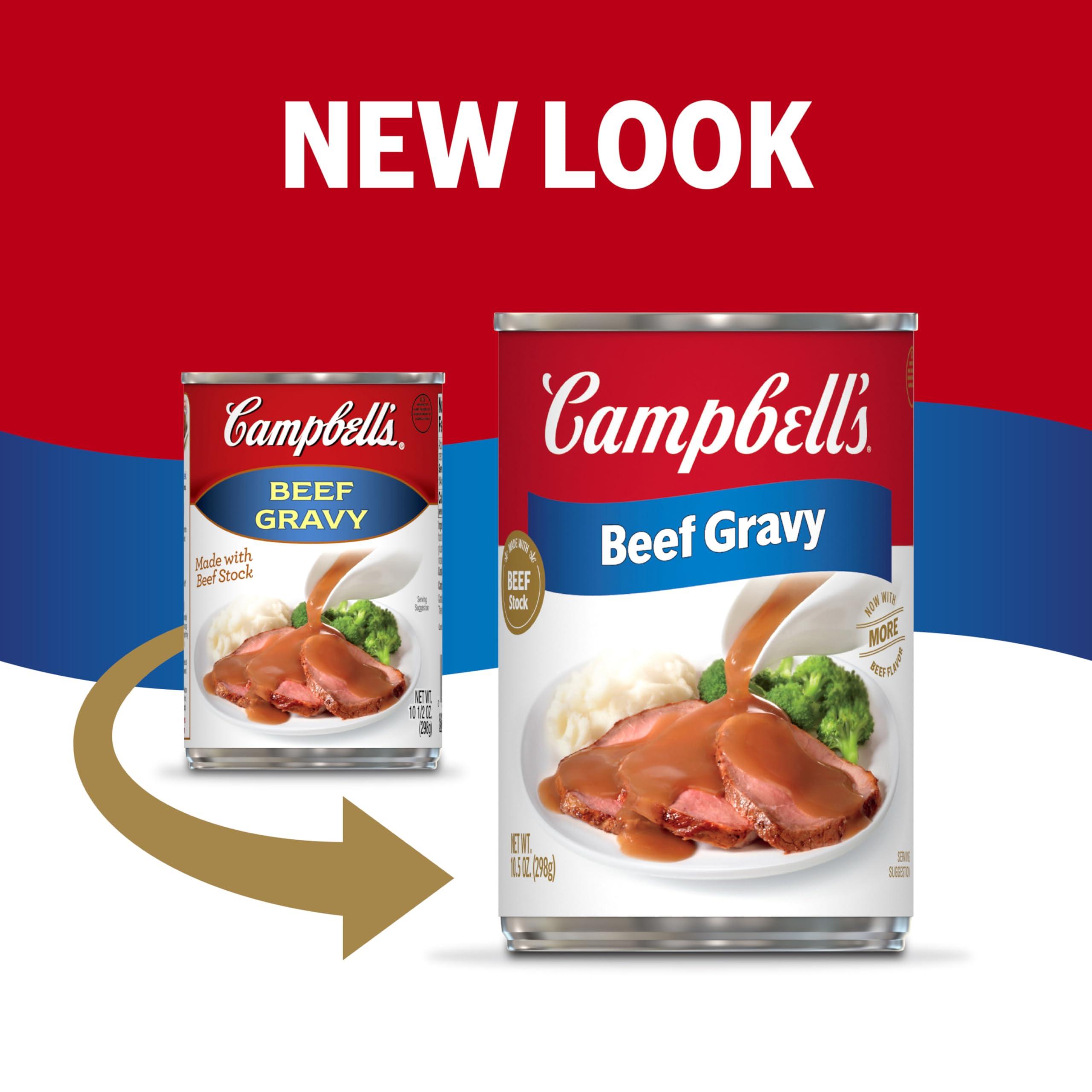 Campbell\'s Campbell\'s Beef Gravy, 10.5 Oz Can (Pack of 4)