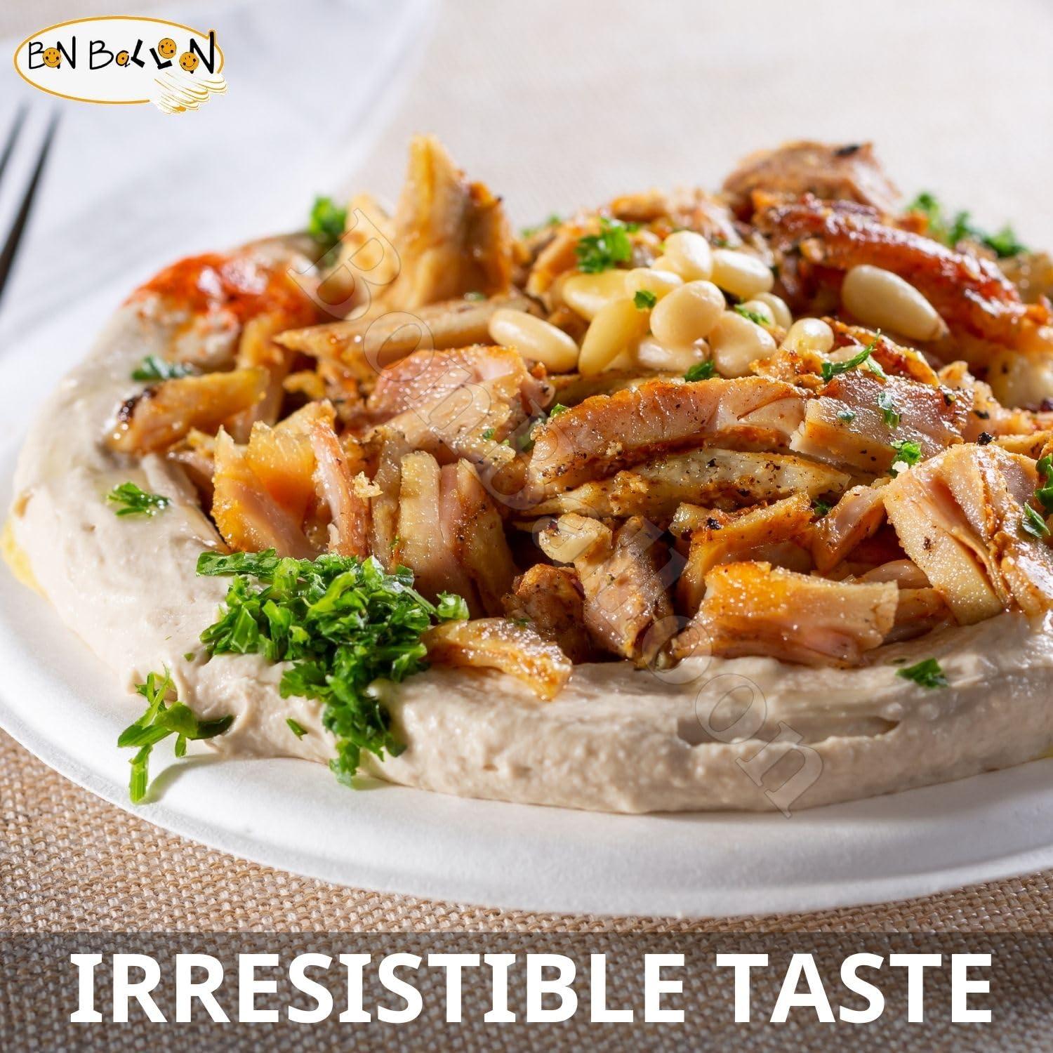 bonballoon Abu Auf AbuAuf Shawarma Spices Seasoning Blend Powder Mix Herbal Herbs Poultry Taste Baharat Arab Cuisine Herb Kosher Halal (1 Pack = 2.29 oz / 65 gm)