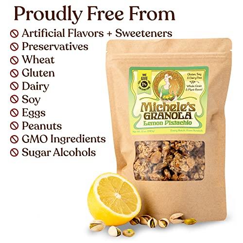 Micheles Granola Michele\'s Granola Lemon Pistachio, Gluten-Free & Non-GMO, 12 Oz Package, Pack of 3