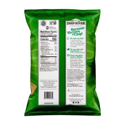Deep River Snacks Deep River Snacks Zesty Jalapeno Kettle Cooked Potato Chips, 5-Ounce (Pack of 12)
