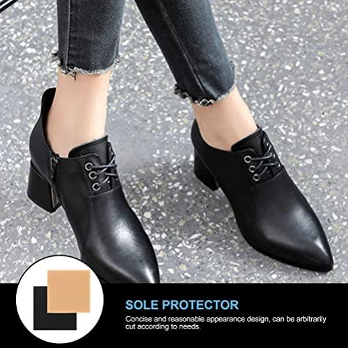 Healifty Healifty 6pcs Anti Slip Stickers for High Heels Non Heel Shoe Pads for High Heels High Heel Protectors Shoes Pads Shoe Sole Protector Anti Heel Grips Heel Cups Protection Pad Patch Rubber