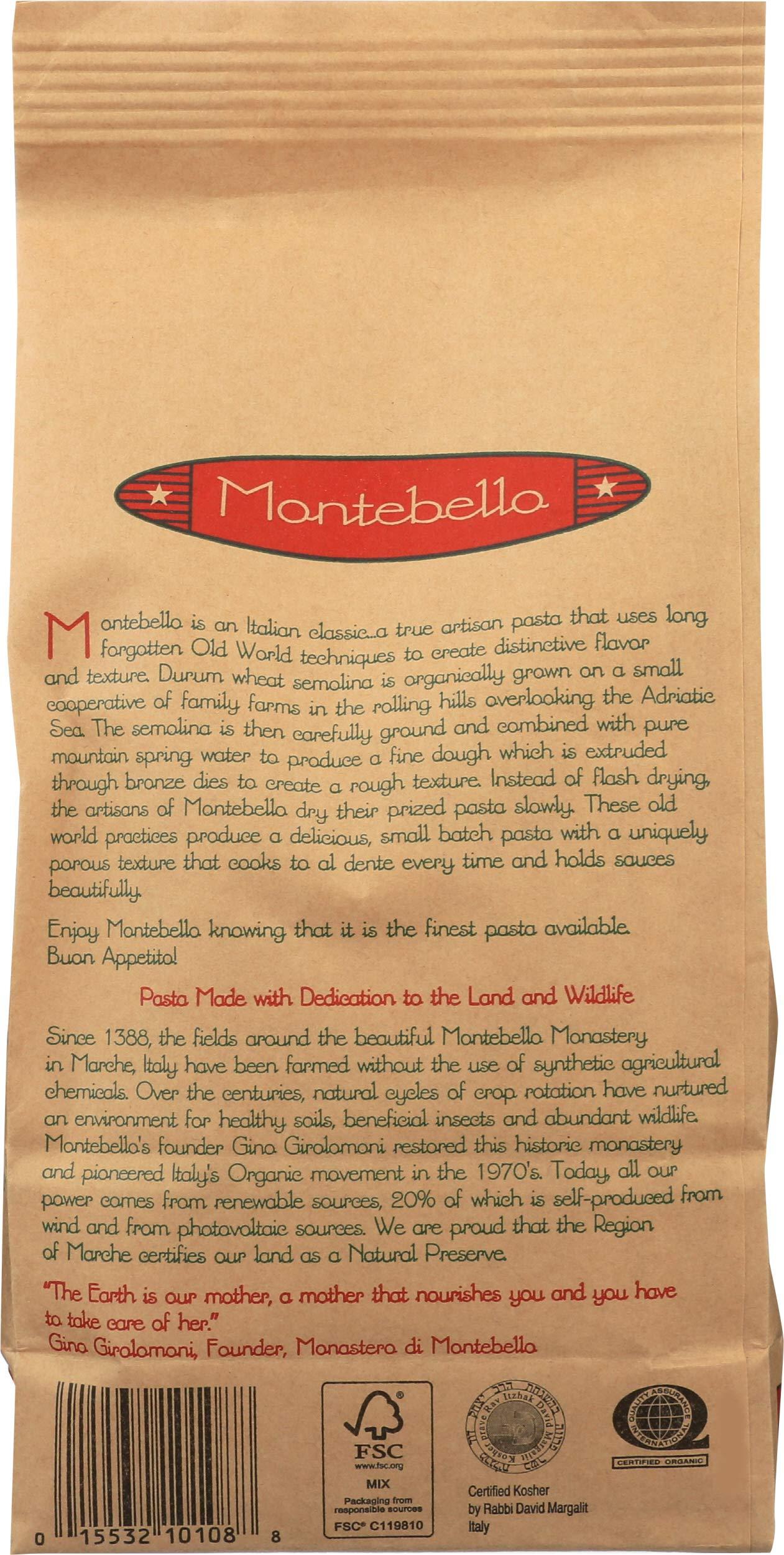 Montebello Montebello, Pasta Fusilli Organic, 16 Ounce