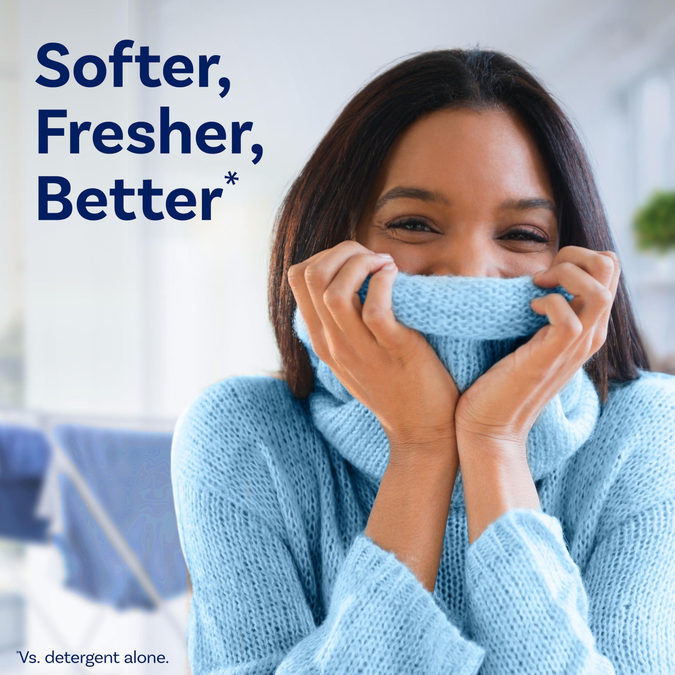 Downy Downy Fabric Softener Liquid, Cool Cotton Scent, 111 fl oz, 150 Loads