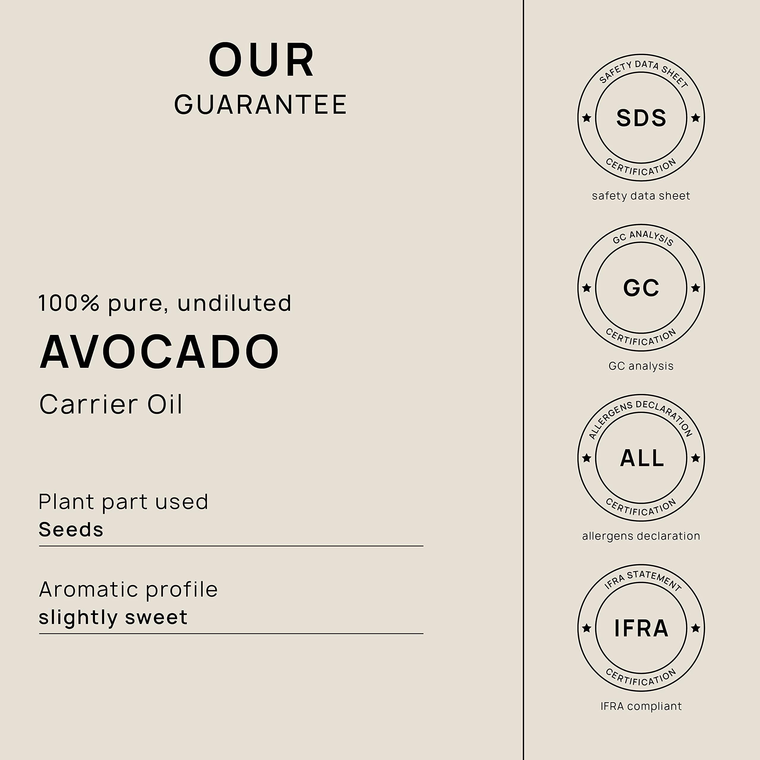 VINEVIDA VINEVIDA Avocado Carrier Oil - Gallon Avocado Oil Undiluted - Bulk Gallon Carrier Oil for Soap Making Safe for Skin - DIY Candle Scents for Candlemaking Scents - 8 lbs Avocado Oil