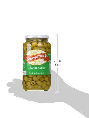 Supremo Italiano Supremo Italiano Cocktail Olives, 17 Ounce