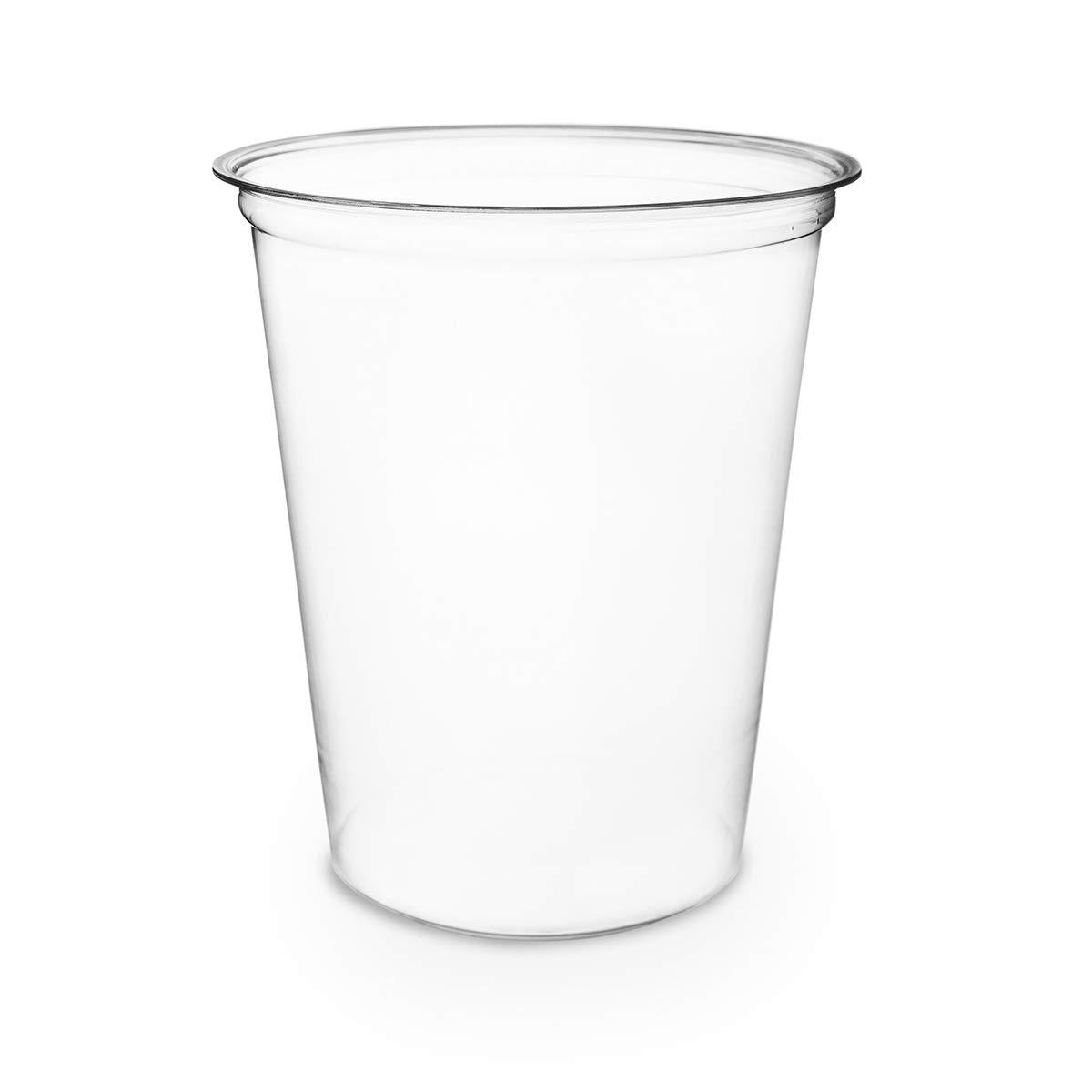 Vegware Vegware Plant-Based Compostable 32oz PLA Round Deli Container (Case of 500)