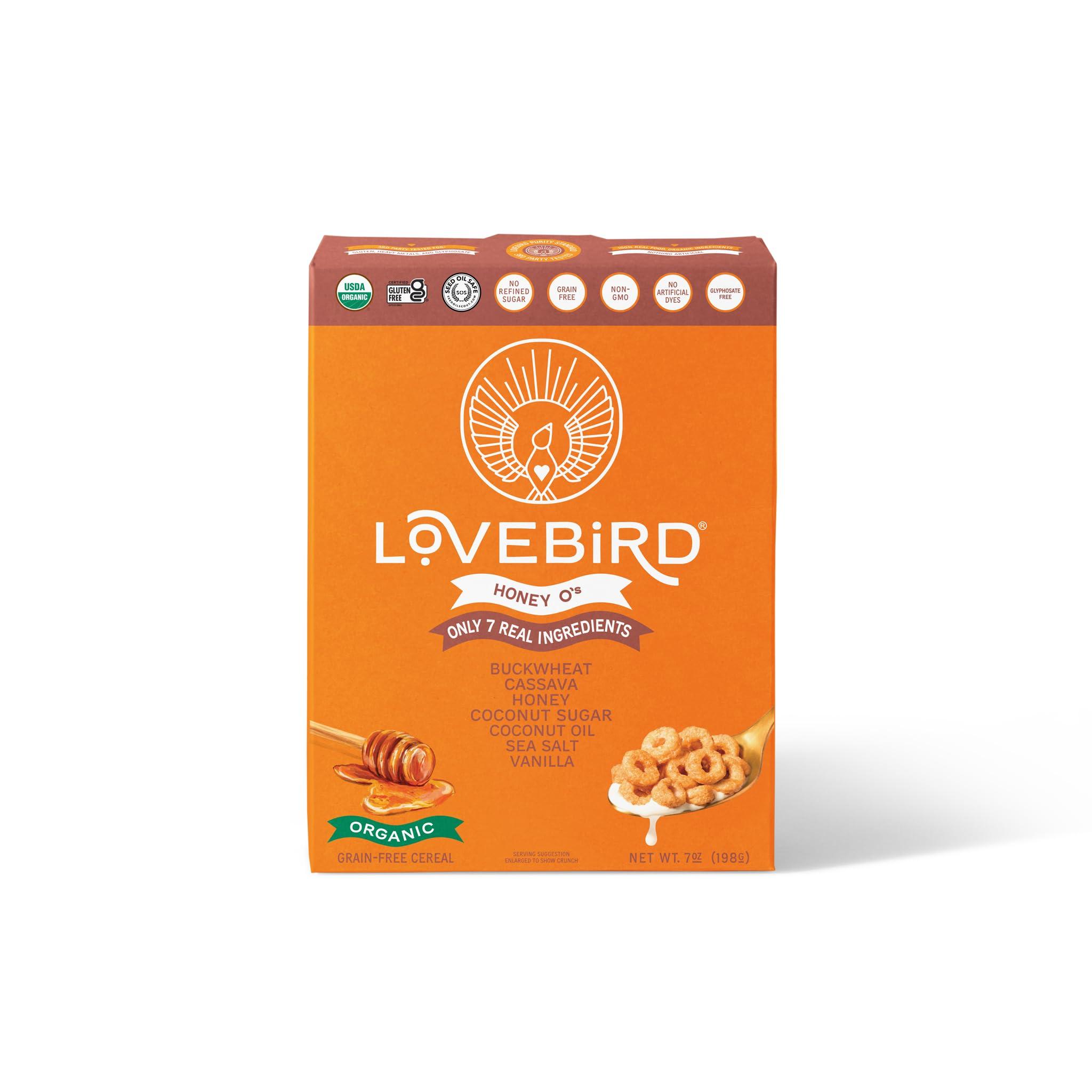 Lovebird Lovebird, Cereal Honey Grain Free, 7 Ounce