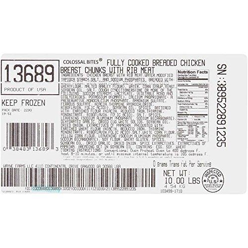 Dutch Quality House Dutch Quality House Colossal Bites Fully Cooked Boneless Chicken Wings, 5 Pound -- 2 per case.