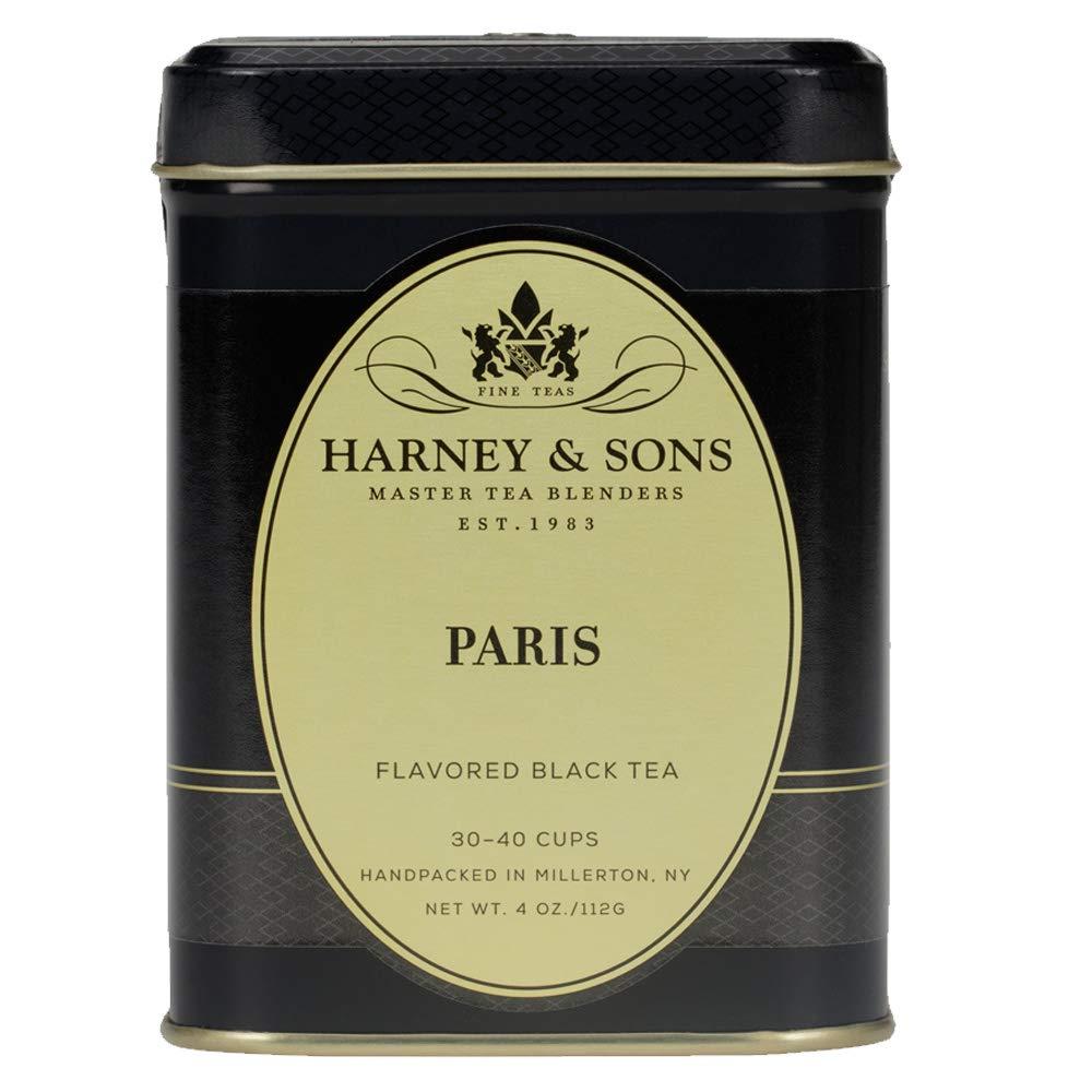 Harney & Sons Harney & Sons Black Earl Grey and Paris Loose Leaf Teas, 8 Ounces