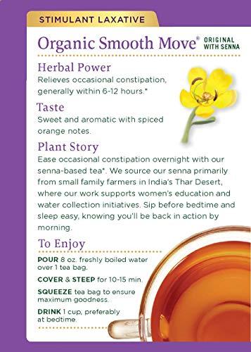 Traditional Medicinals Herb Tea, Smooth Move, 16 bag ( Value Bulk Multi-pack)