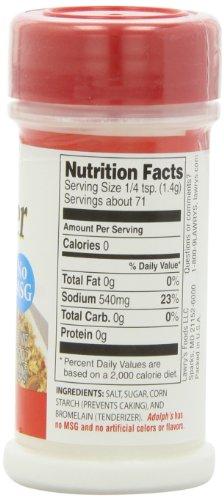 Adolph's Adolph's Original Unseasoned Tenderizer, 3.5 oz (Pack of 12)