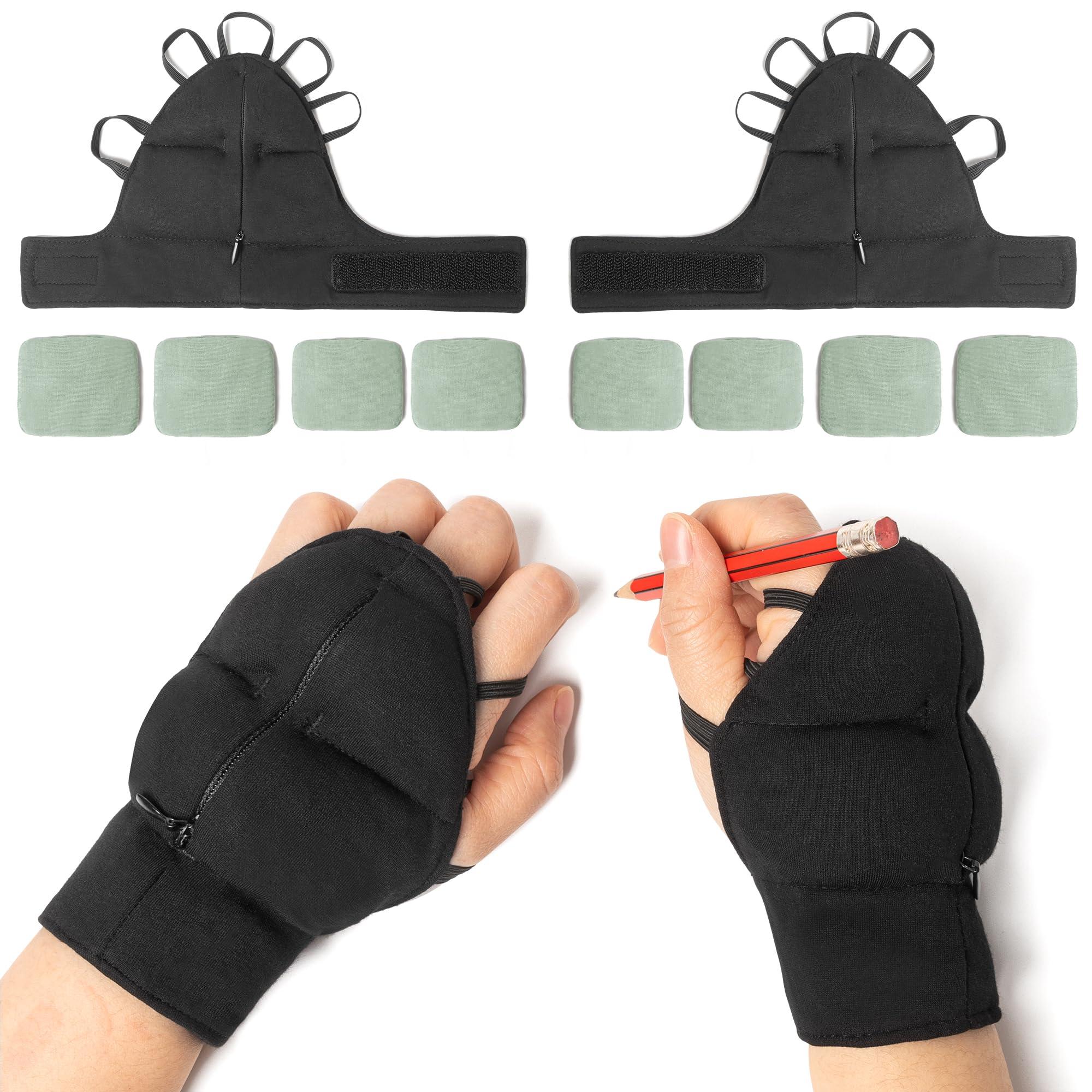 Noah Baby Weighted Gloves for Tremors, Wrist Weights for Hand Tremors and Parkinsons Patients, Steady Hand Adjustable Weighted Gloves Parkinsons, Gifts Aids for Living, Gadgets for Parkinson\'s Patients
