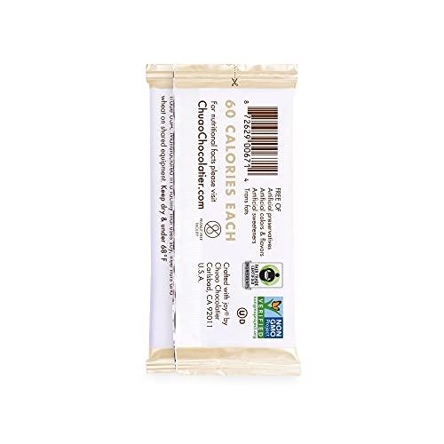 Chuao Chocolatier Chuao Chocolatier Salted Chocolate Crunch Gourmet Dark Chocolate Mini Bars | For Gift Baskets, Birthday, Thank You, Care Package | 100 Pack, 0.39 oz Each