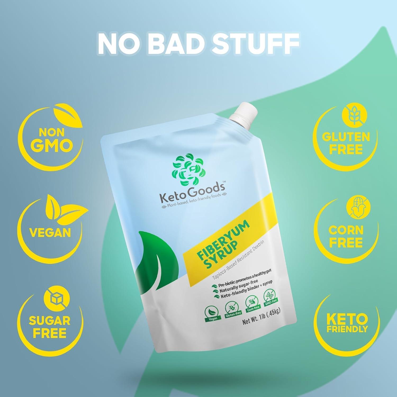 Fiberyum FiberYum by KetoGoods Prebiotic Tapioca Fiber Syrup