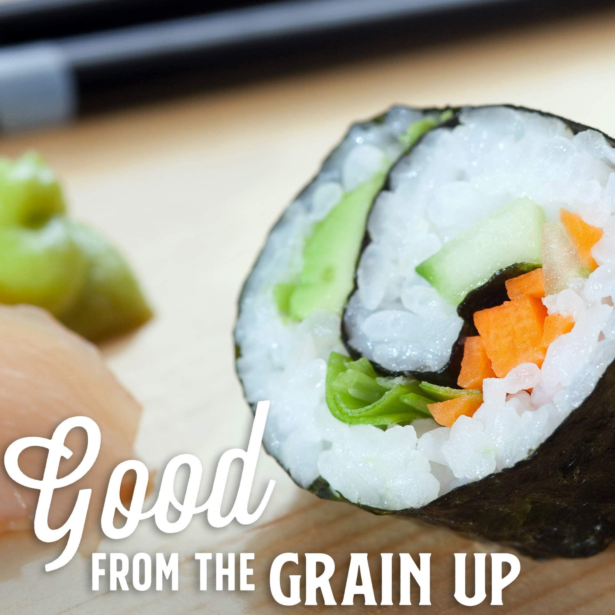 Lundberg Lundberg Organic California Sushi Rice - Short Grain Rice, White Japanese-Style Sticky Rice for Perfect Sushi Rolls, Rice Bowls, and Mochi, Bulk Rice, 25 Lbs