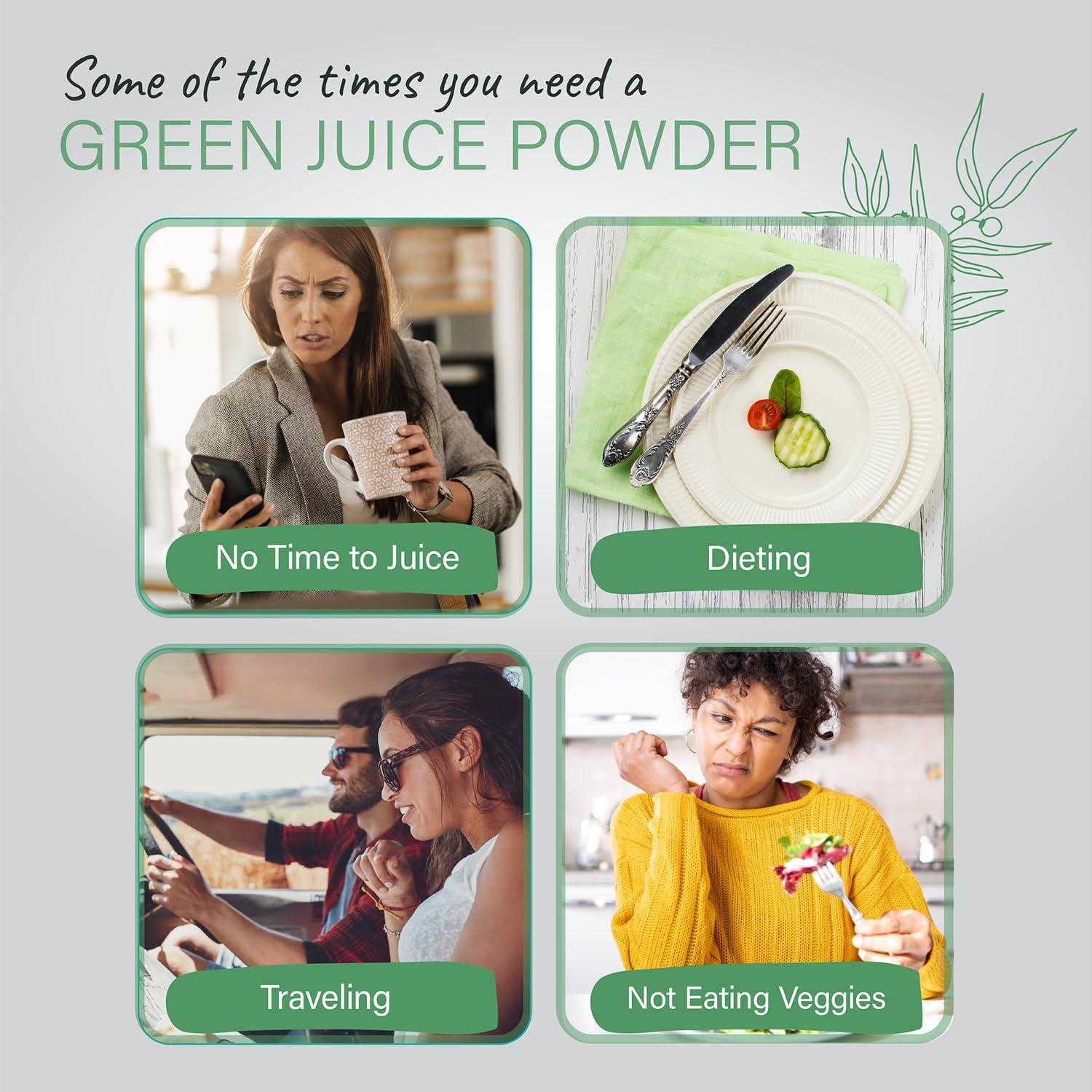 Organixx Organixx Greens Superfood Powder with Probiotic Digestive Enzymes, Gluten Free, Vegan, Daily Super Greens Powder Supplement Drink Mix for Gut Health, Immune Support & Energy, Organic, Non GMO, 10 oz