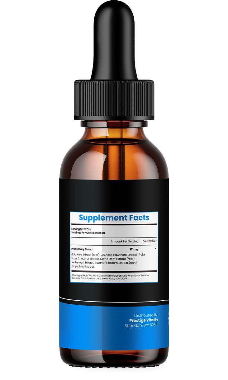 Indelo Gluco Guardian Drops Liquid Supplement - GlucoGuardian Drops, All-Natural Formula, Offical Gluco Guardian Extra Strength Formula, Gluco Guardian Reviews (1 Month Supply)