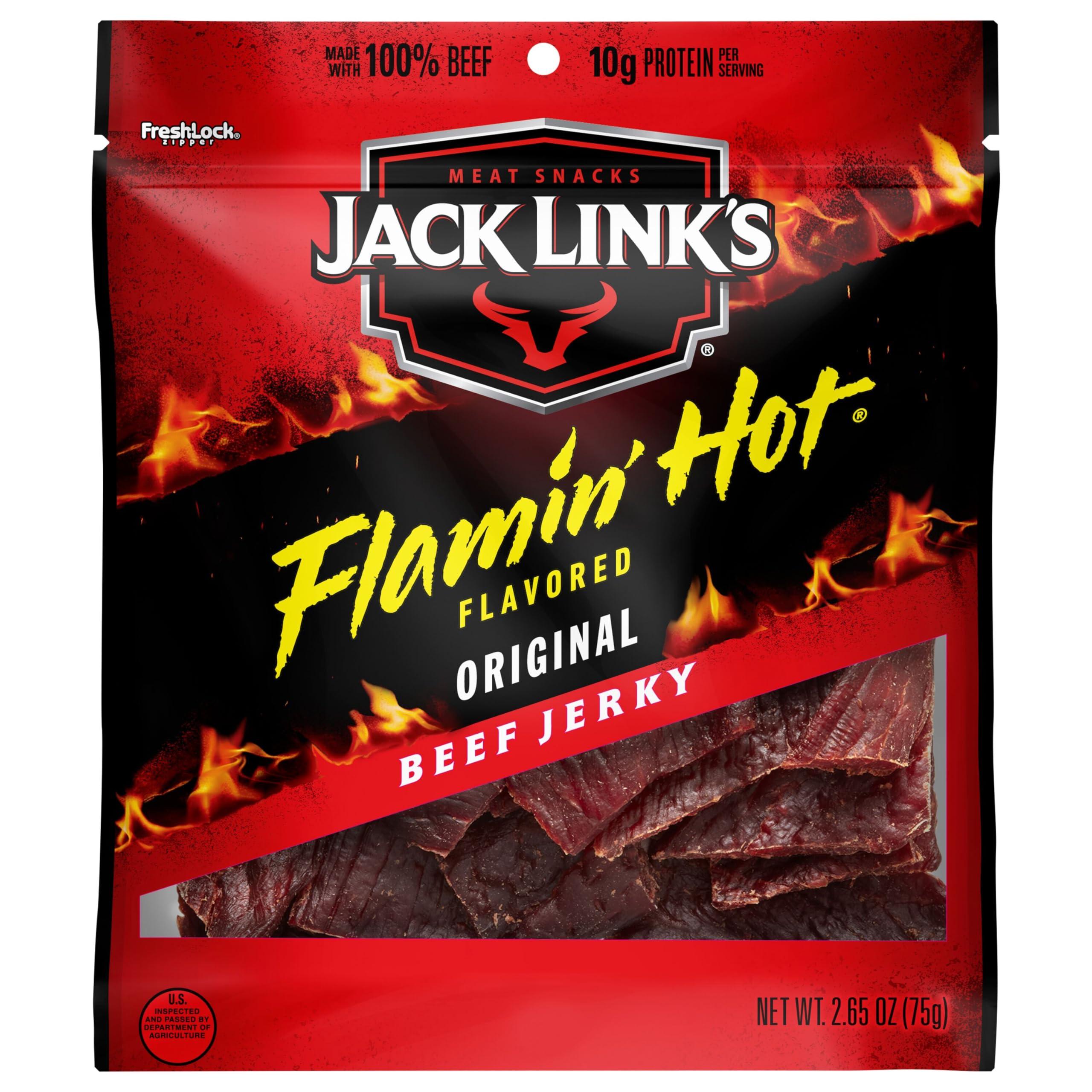 Frito Lay Jack Links Doritos Flamin\' Hot 2.65oz