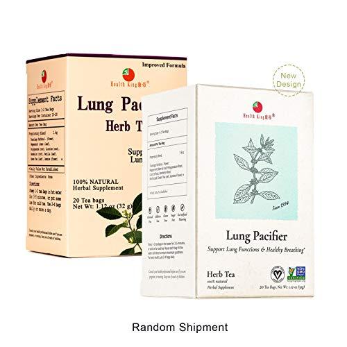Health King Health King Medicinal Teas Lung Pacifier Herb Tea Bags, 20 Count