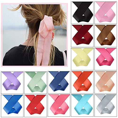 Trimming Shop Trimming Shop 50mm x 10 Metres Double Sided Satin Polyester Ribbon for Fabric, DIY Art & Crafts, Bows, Gift Wrapping, Wedding Favors & Home Decorations, Classic Green