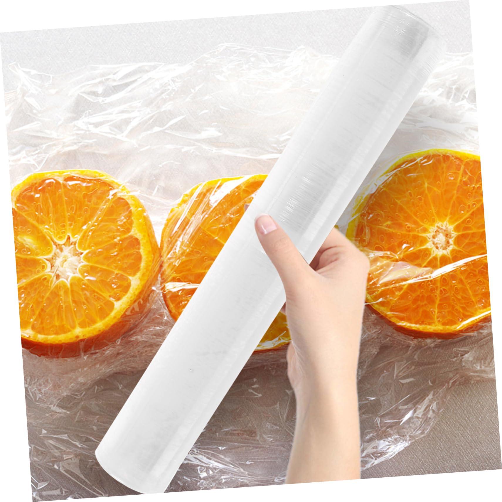 NOLITOY NOLITOY 1 Roll Film for Food Packing Paper Food Preservation Cling Food-grade Cling Film Kitchen Food Keeping Cling Fresh Keeping Cling Film Storage Bag Disposable Pvc