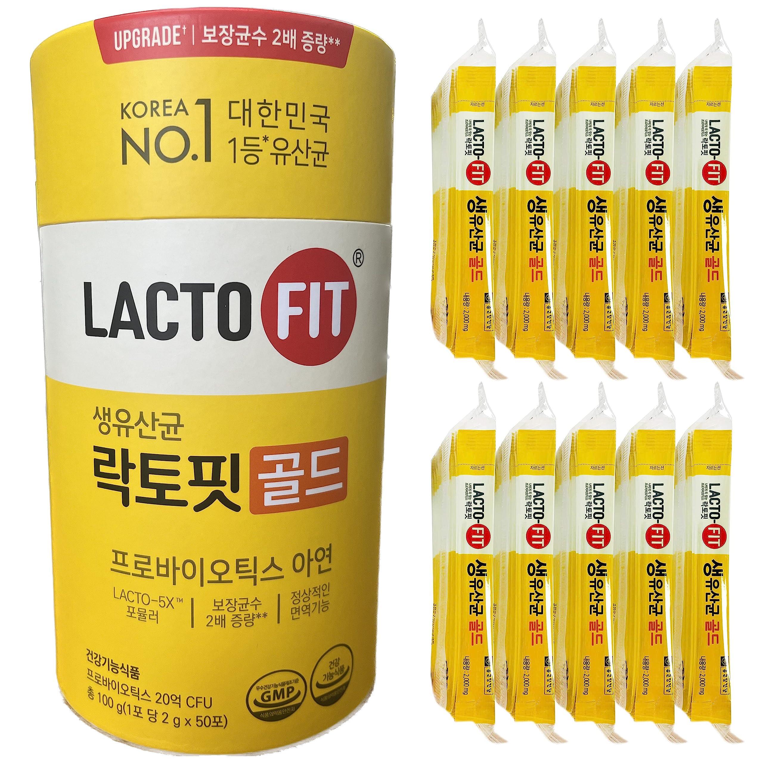 LACTO-FIT [Chong Kun Dang] Lacto-Fit ProBiotics Gold (1 Pack),3.53 oz