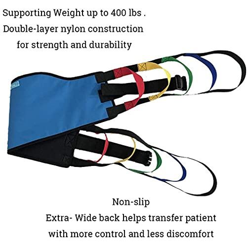 QMZDXH Safety Patient Transfer Lift Sling, Disabled Wheelchair Belt Patient Lift Sling Transfer Belt Fitness Equipment, Sports Protection Accessories, for Male and Female