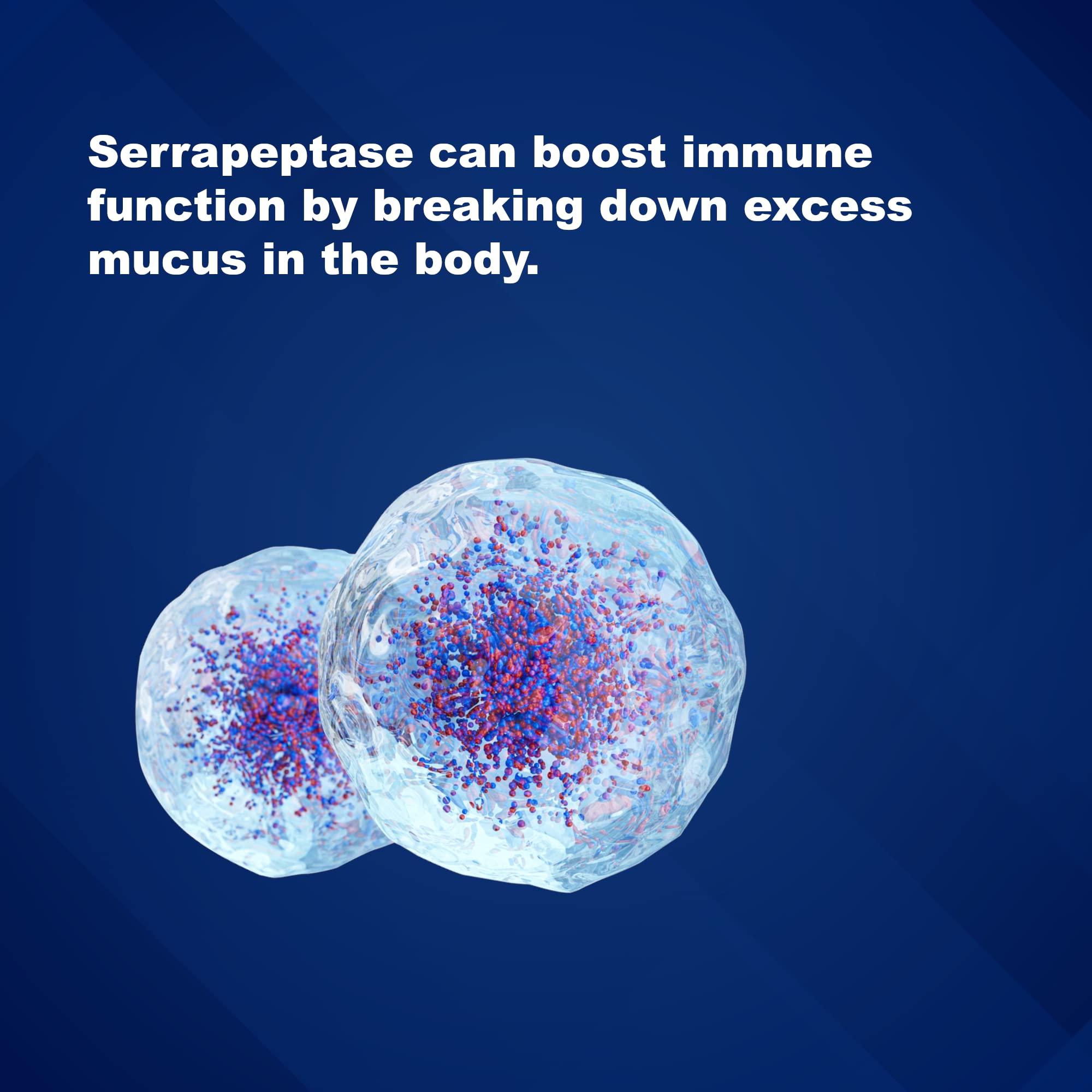 LifeLink LifeLink Cardiopeptase (Serrapeptase) | 5 mg x 100 Enteric Coated Tablets | Proteolytic Enzyme | Joint and Cardiovascular Health | Gluten Free & Non-GMO | Made in The USA