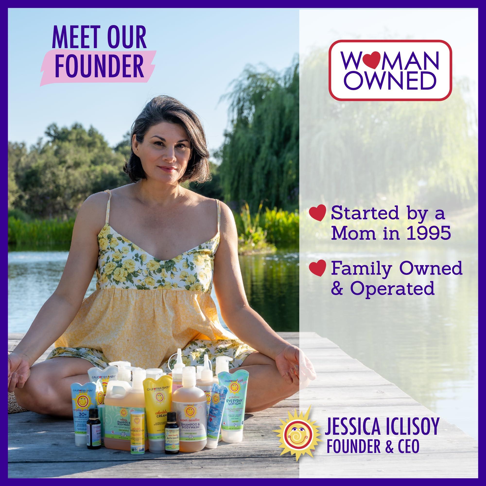 California Kids California Kids Chillax Lavender Shampoo and Body Wash | 100% Plant-Based | Gentle Skincare for Kids | Lavender Shampoo for Kids | Hypoallergenic Bodywash | 251 mL / 8.5 fl. oz.