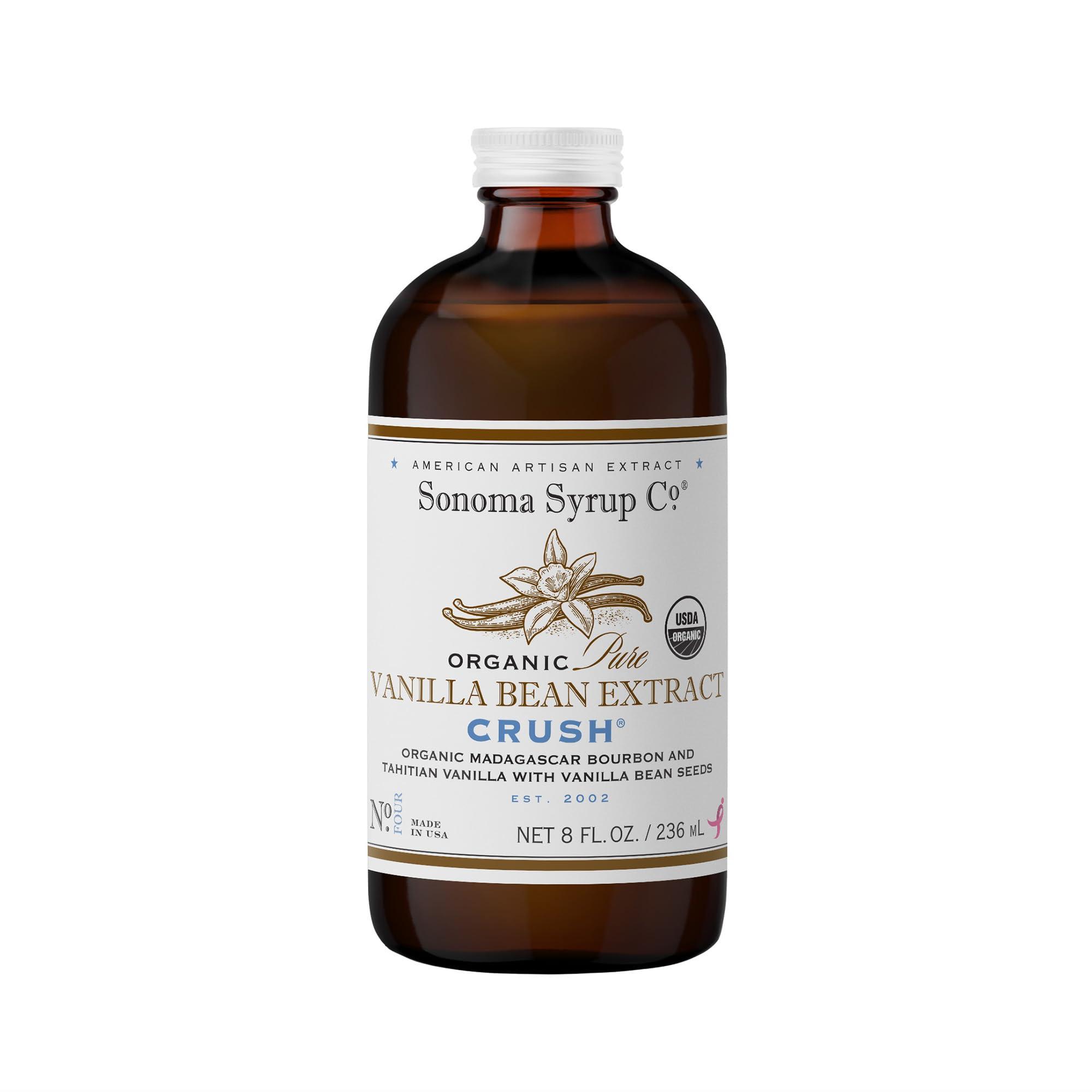 Sonoma Syrup Co Sonoma Syrup Co Organic Pure Vanilla Bean Extract "Crush", 8 oz