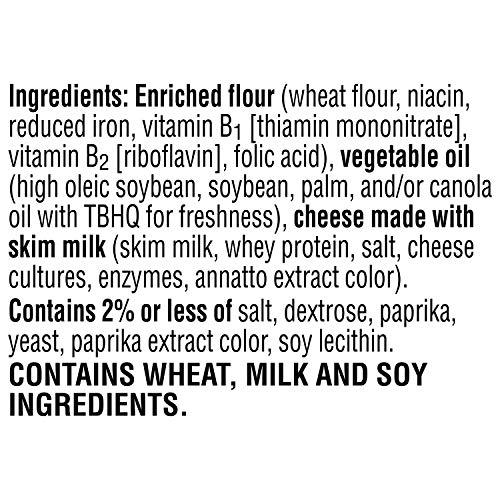 Cheez-It Cheez-It, Baked Snack Cheese Crackers, Extra Toasty, 12oz Box(Pack of 4)