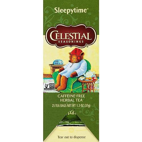 Celestial Seasonings Celestial Seasonings Herbal Tea, Sleepytime, 25 Count (Pack of 6)