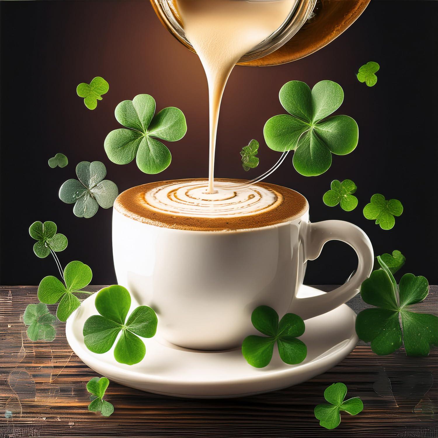 Fresh Roasted Coffee Fresh Roasted Coffee, Decaf Irish Cream Flavored Coffee, 5 lb (80 oz), Medium Roast, Kosher, Ground