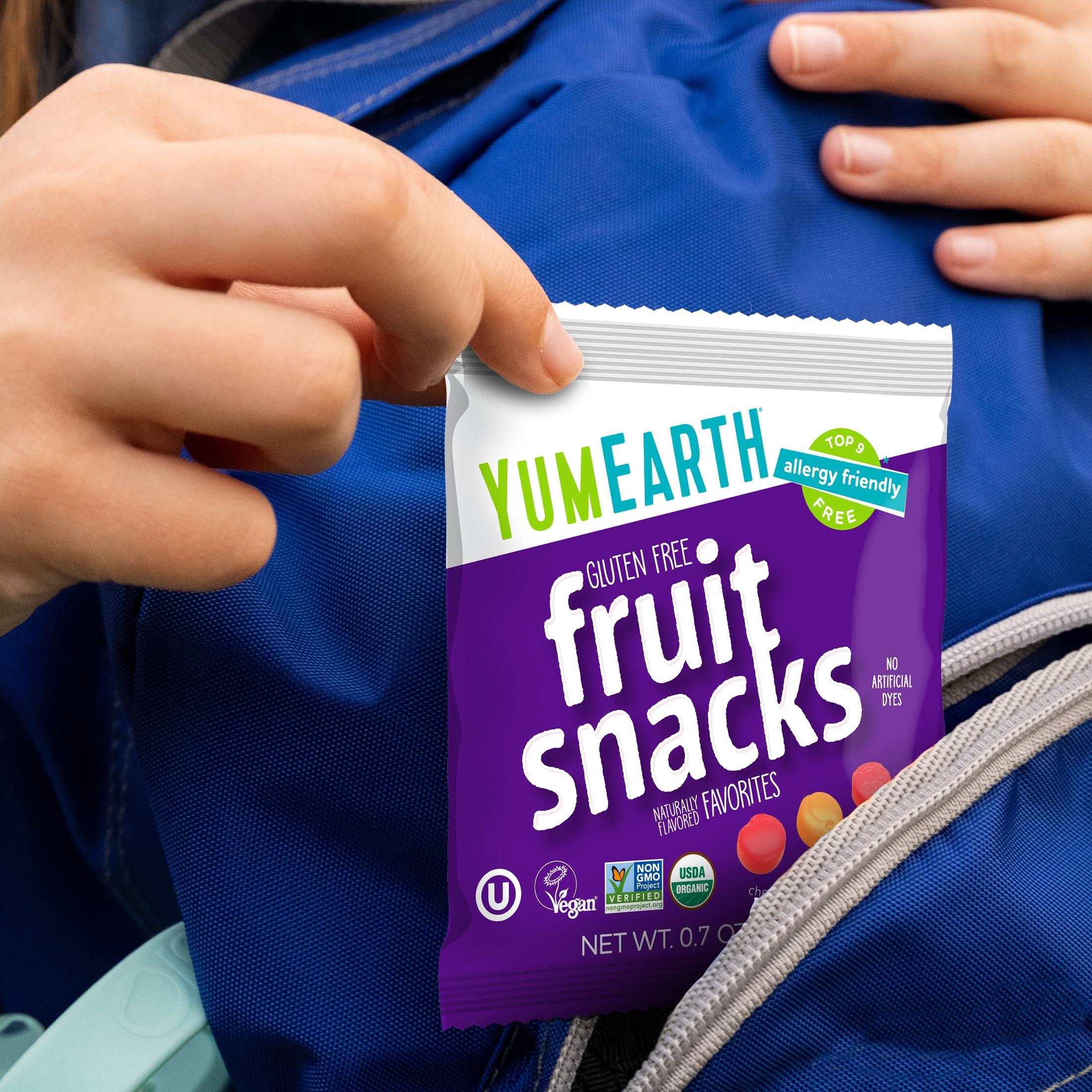 YumEarth YumEarth Organic Fruit Snacks Box, 0.7 Ounce (Pack of 10)
