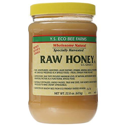 YS Organic Y.S. Eco Bee Farms Raw Honey - 22 oz, 9pack