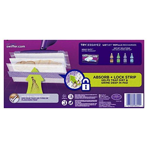 Swiffer Swiffer WetJet Hardwood Floor Cleaner, Spray Mop Pad Refill, Multi Surface, 12 Count (Packaging May Vary)