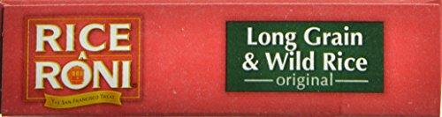 Quaker Rice-A-Roni Long grain & wild rice with herbs, 4.3 Ounce Pack of 12