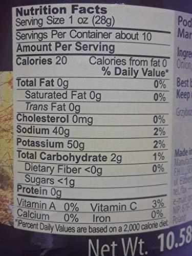 Seweryn 2 Pack Seweryn Marinated Porcini Mushrooms Borowiki Marynowane in a Jar GMO Free 10.58 Oz/ 300 gr from Poland