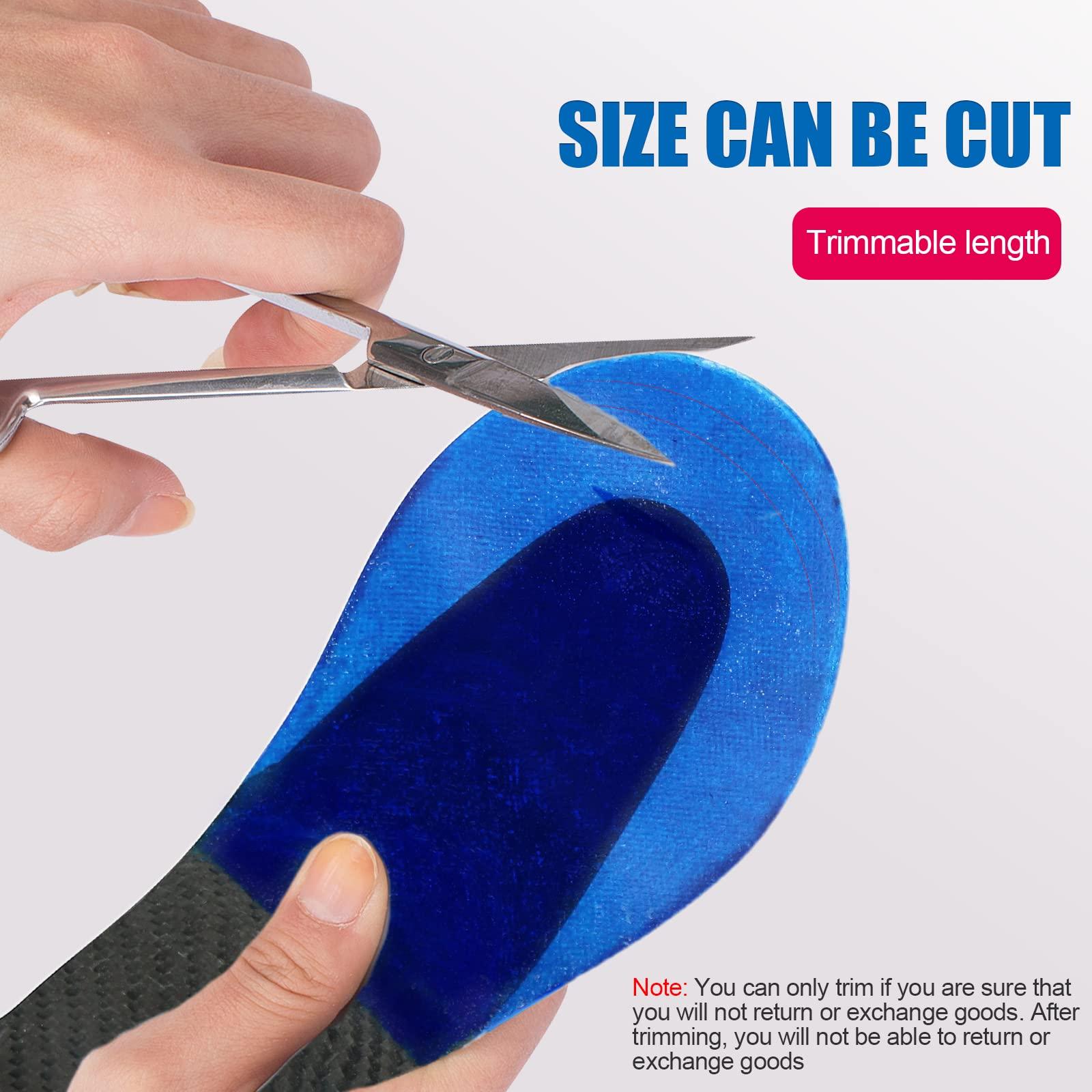 GHORTHOUD GHORTHOUD Carbon Fiber AFO Brace Lightweight Ankle Foot Orthosis AFO Rehabilitator Foot Drop Brace for Drop Foot, Ankle Instability or Limb Spasticity (Large-Right)