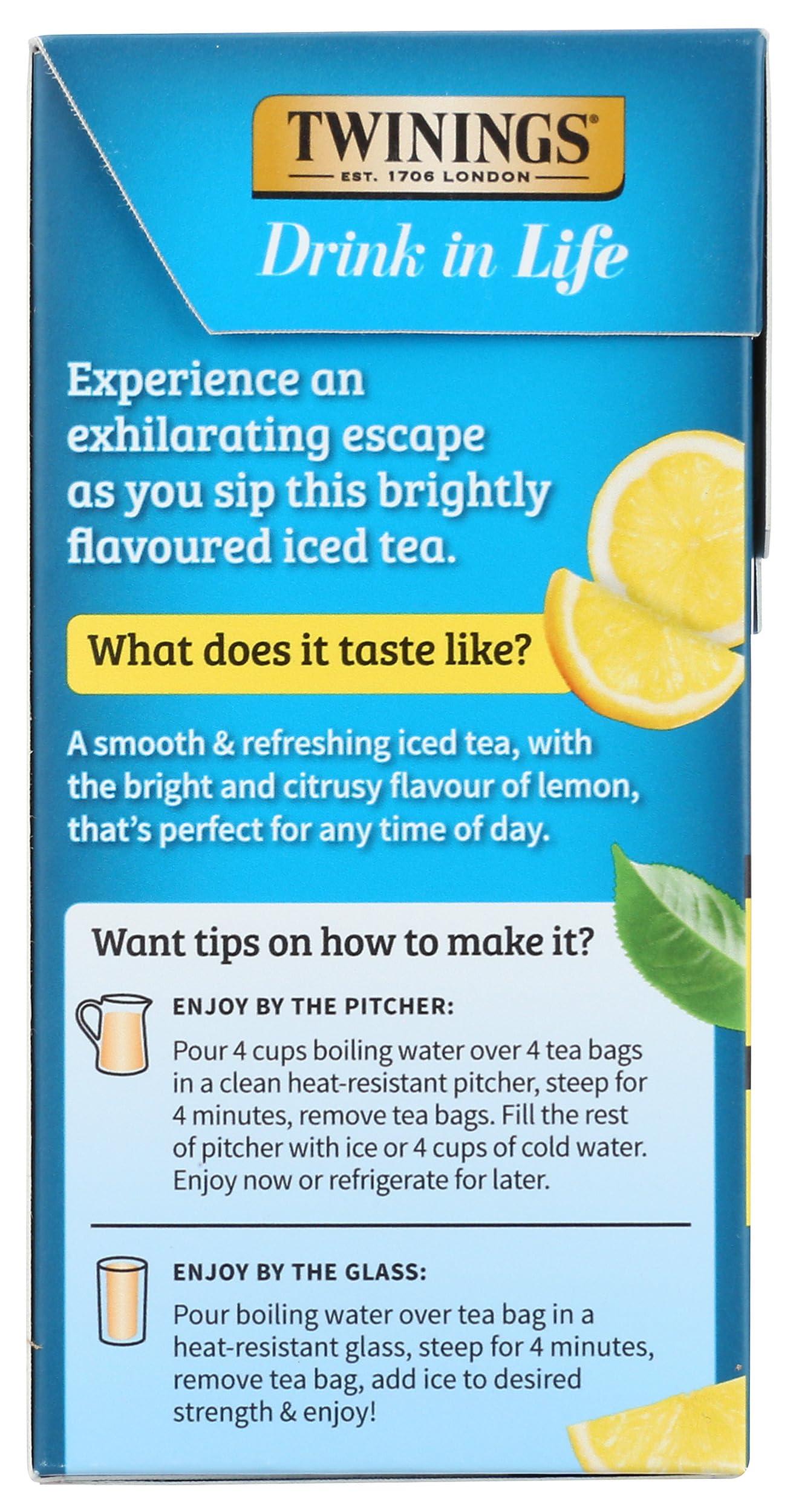 Twinings Twinings Lemon Iced Tea Bags, 72 CT